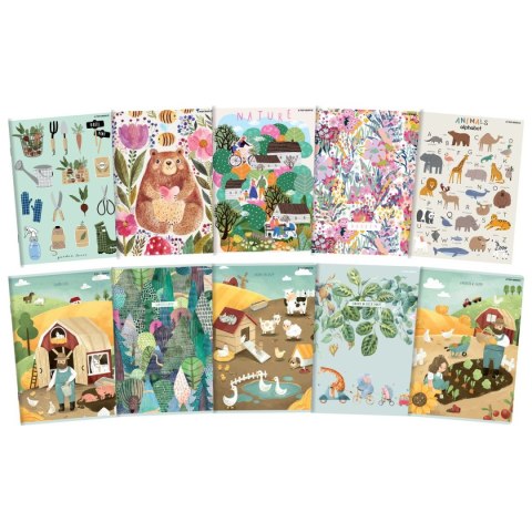 Top 2000 Zeszyt megamix A5 16k. 70g krata Top 2000 (400168844)