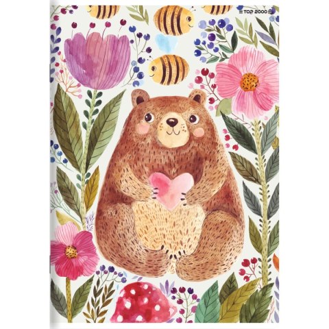 Top 2000 Zeszyt megamix A5 16k. 70g krata Top 2000 (400168844)