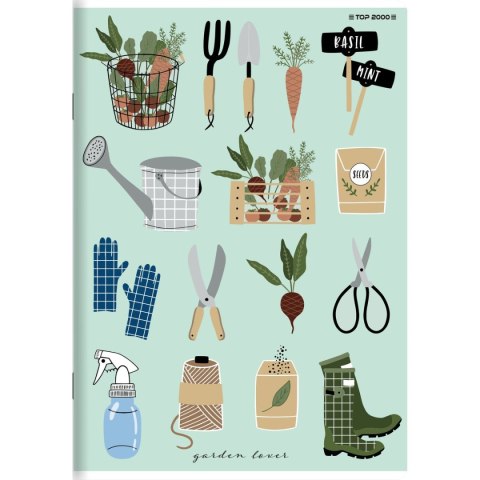 Top 2000 Zeszyt megamix A5 16k. 70g krata Top 2000 (400168844)