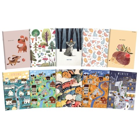 Top 2000 Zeszyt megamix A5 32k. 70g czysty Top 2000 (400168882)