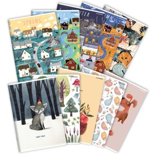 Top 2000 Zeszyt megamix A5 32k. 70g linia Top 2000 (400168847)