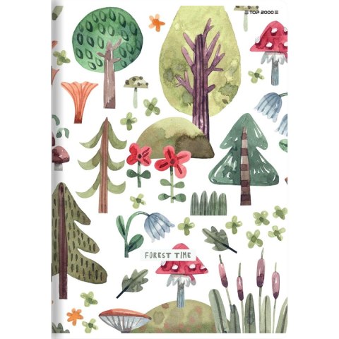 Top 2000 Zeszyt megamix A5 32k. 70g podwójna linia kolor Top 2000 (400168881)