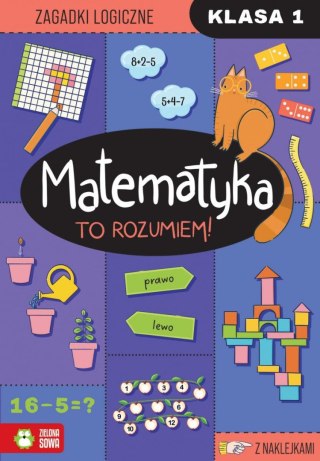 Zielona Sowa Książeczka edukacyjna Matematyka. To rozumiem! Klasa 1 Zielona Sowa