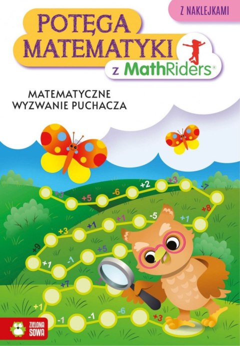 Zielona Sowa Książeczka edukacyjna MathRiders Potęga matematyki. Matematyczne wyzwanie Puchacza Zielona Sowa
