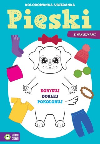 Zielona Sowa Książeczka edukacyjna Pieski Zielona Sowa