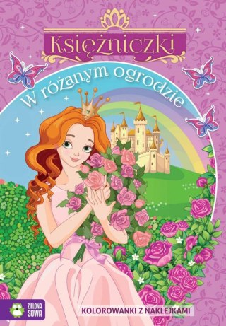 Zielona Sowa Książeczka edukacyjna W różanym ogrodzie Zielona Sowa