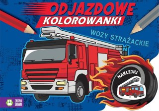 Zielona Sowa Książeczka edukacyjna Wozy strażackie Zielona Sowa
