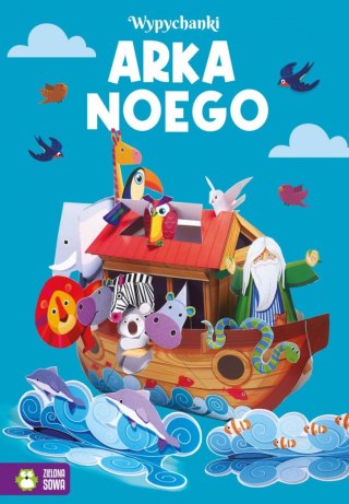 Zielona Sowa Książeczka edukacyjna Wypychanki. Pojazdy Zielona Sowa