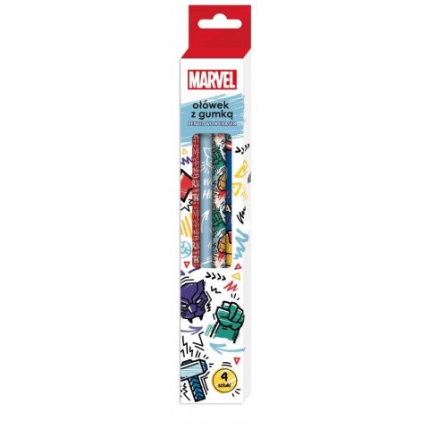 (nd) Ołówek AVENGERS z gumką HB (nd) (114137)
