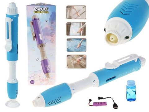 Adar Zestaw kreatywny dla dzieci magiczny długopis piszący bańkami mydlanymi, z płynem 50ml Adar (622111)