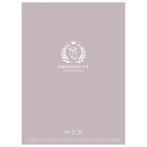 Astrapap Kołozeszyt (kołonotatnik) UNIVERSITY 2 104021014 B5 80k. Astrapap