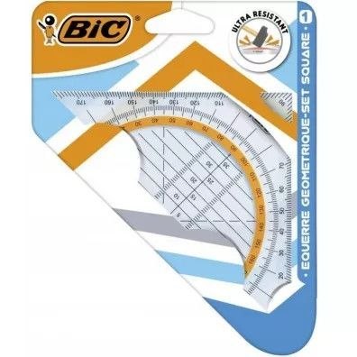 Bic Ekierka blister +kątomierz w jednym Bic (9967421)