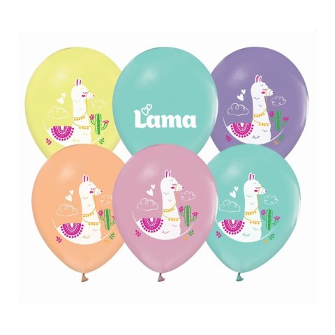 Godan Balon gumowy Lamy 5 szt mix 12cal Godan (134GZ-LAM5)