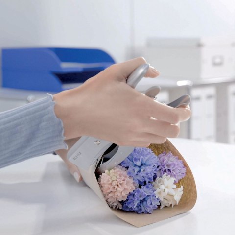 Leitz Zszywacz nożycowy srebrny 40k. metal Leitz (55490081)