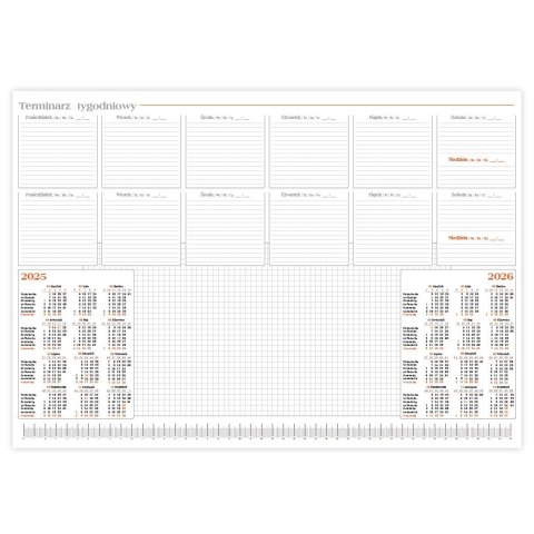 Lucrum Kalendarz biurkowy 470mm x 370mm Lucrum (BF4)