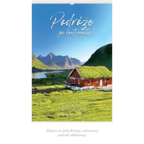 Lucrum Kalendarz ścienny 13-planszowe 320mm x 470mm Lucrum (RW11)