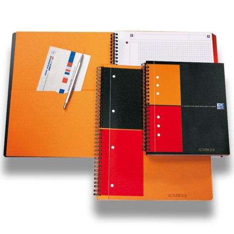 Oxford Kołozeszyt (kołonotatnik) International A5+ 80k. krata Oxford (100102880)