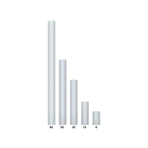 Partydeco Tiul 30x9 [mm x m] SZARY Partydeco (TIU30-091)