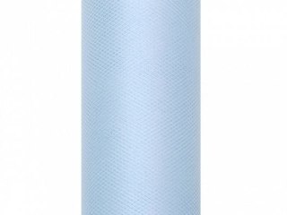 Partydeco Tiul gładki 3x9 [mm x m] błękitny Partydeco (TIU30-011)