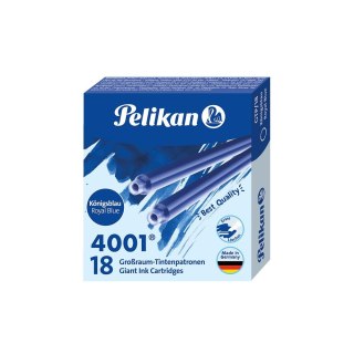 Pelikan Naboje długie 18 sztuk niebieski Pelikan (300004064)