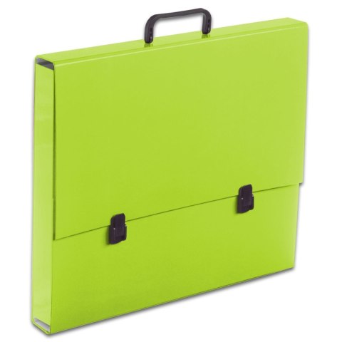 Penmate Teczka z szerokim grzbietem na zatrzask A3 mix Penmate (TT7426)