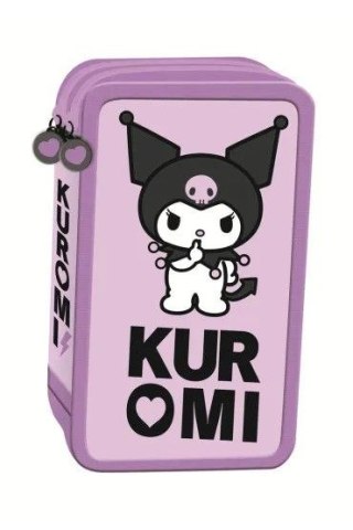 St.Majewski Saszetka KUROMI Violet potrójny fiolet St.Majewski