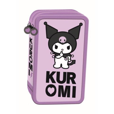 St.Majewski Saszetka KUROMI Violet potrójny fiolet St.Majewski