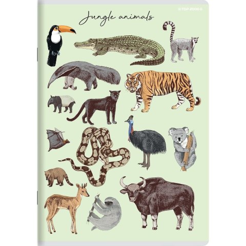 Top 2000 Zeszyt PP A5 32k. krata Top 2000 (400174505)