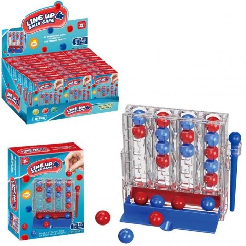 Trifox Gra logiczna UŁÓŻ 4 KULKI W LINII LINE UP Trifox (A-1876)