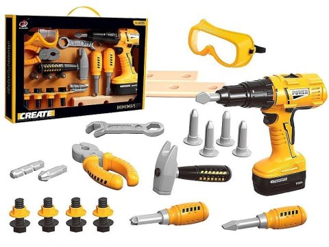 Adar Narzędzia zestaw, wiertarka na baterie Adar (622586)