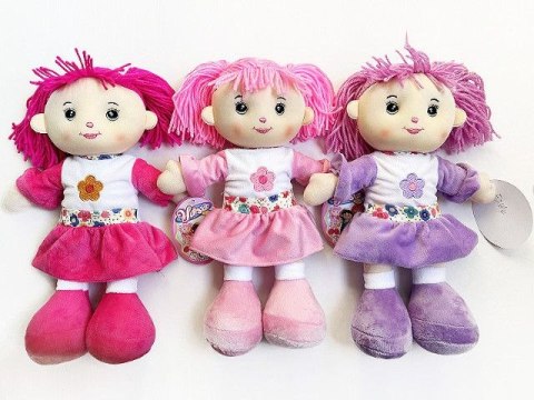 Bigtoys Lalka szmacianka 3 kolory [mm:] 350 Bigtoys (BLAL2884)