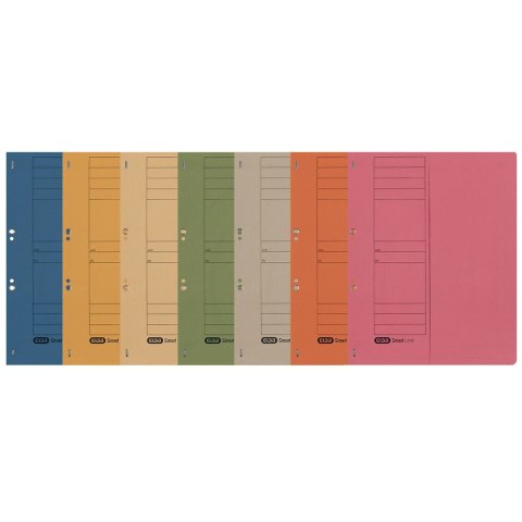 Elba Skoroszyt A4 pomarańczowy karton Elba (100551881)