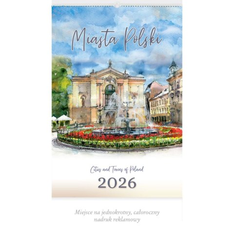 Lucrum Kalendarz ścienny 13-planszowe 320mm x 470mm Lucrum (RW06)