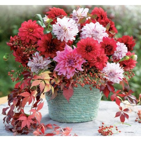 Lucrum Kalendarz ścienny 13-planszowe 320mm x 470mm Lucrum (RW12)