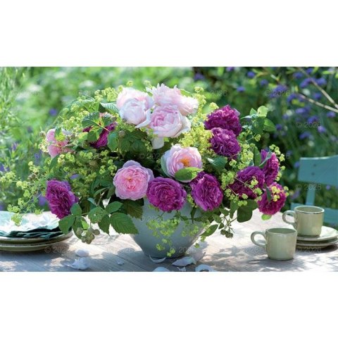 Lucrum Kalendarz ścienny JEDNODZIELNY 2025 BUKIET A4 Lucrum (KJ04)