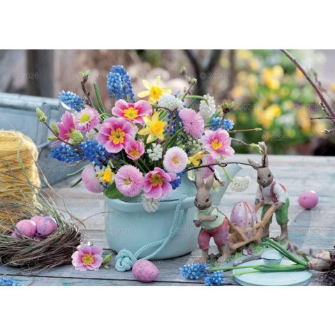 Lucrum Kalendarz ścienny Kwiaty ozdobne rodzinny 2026 280mm x 200mm Lucrum (WL02)