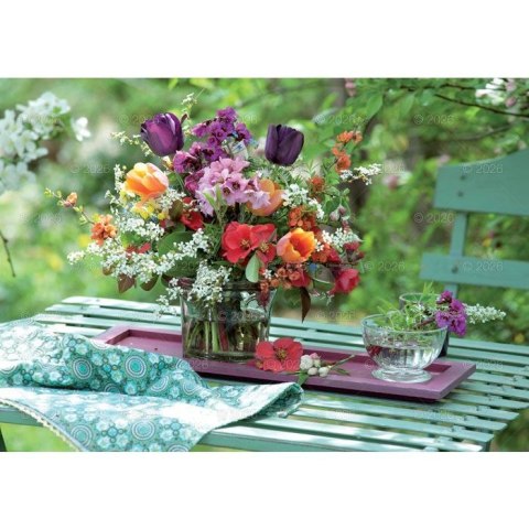 Lucrum Kalendarz ścienny Kwiaty ozdobne rodzinny 2026 280mm x 200mm Lucrum (WL02)