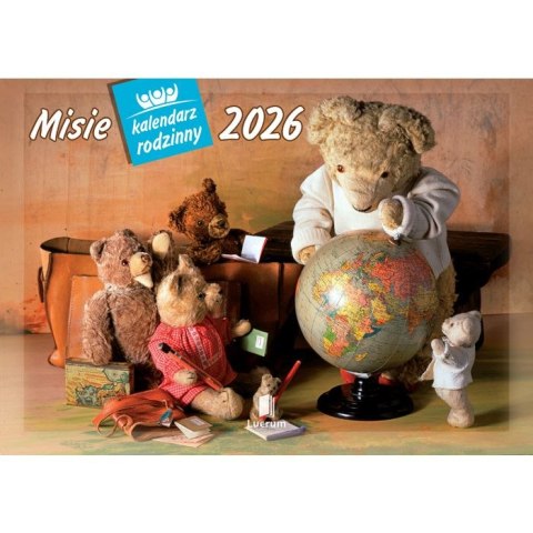 Lucrum Kalendarz ścienny MISIE rodzinny 280mm x 200mm Lucrum (WL11)