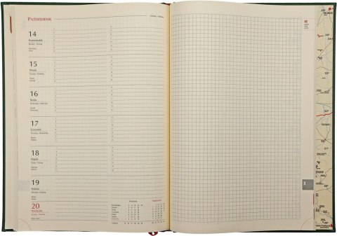 Michalczyk i Prokop Kalendarz książkowy (terminarz) UNIWERSALNY terminarz A4 Michalczyk i Prokop (T-218V-V)