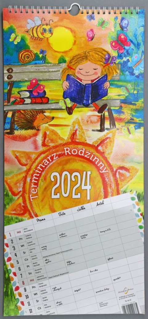 Michalczyk i Prokop Kalendarz ścienny terminarz ścienny 200mm x 285mm Michalczyk i Prokop (TS-10-10)