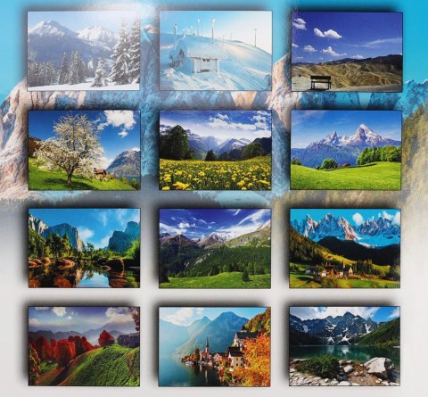 Michalczyk i Prokop Kalendarz ścienny wieloplanszowy 200mm x 285mm Michalczyk i Prokop (TW-10-4)