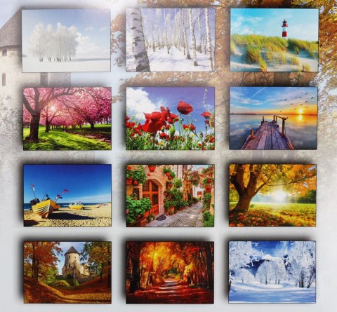 Michalczyk i Prokop Kalendarz ścienny wieloplanszowy 200mm x 285mm Michalczyk i Prokop (TW-10-5)