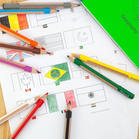 Pelikan Kredki ołówkowe Griffix 12 kol. Pelikan (400198414)