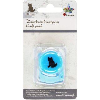 Titanum Dziurkacz ozdobny Craft-Fun Series 18mm kot Titanum (T-8202A-96)