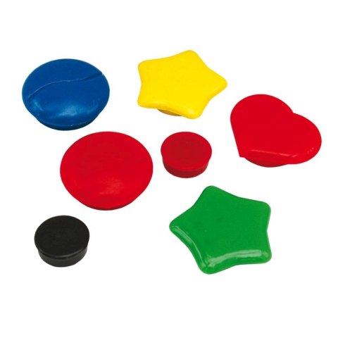 Titanum Magnes okrągłe 29 mm mix [mm:] 29 Titanum (ACT1002-6CC) 6 sztuk