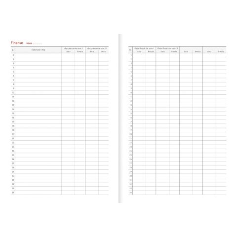 Wydawnictwo Wokół Nas Kalendarz nauczyciela książkowy (terminarz) GRANATOWY NEBRASKA Z GUMKĄ A5 Wydawnictwo Wokół Nas (A5DN074B)