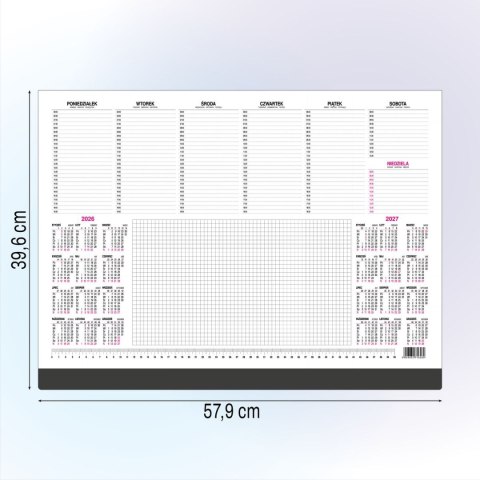 Press Kalendarz biurkowy DUŻY 579mm x 396mm Press