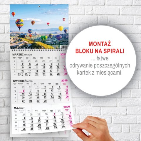 Press Kalendarz ścienny BUKIET 310mm x 790mm Press
