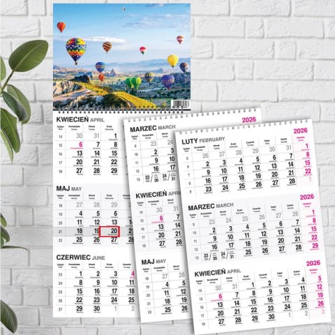 Press Kalendarz ścienny BUKIET 310mm x 790mm Press