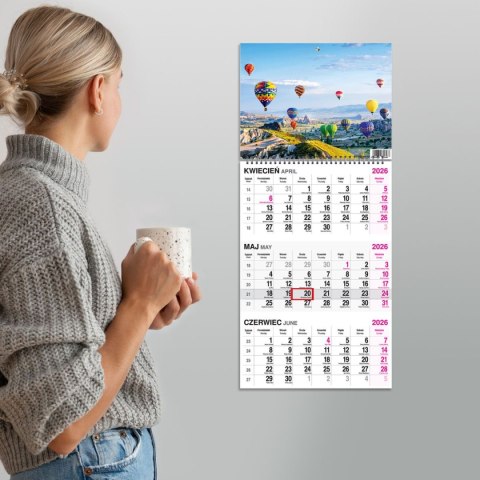 Press Kalendarz ścienny BUKIET 310mm x 790mm Press